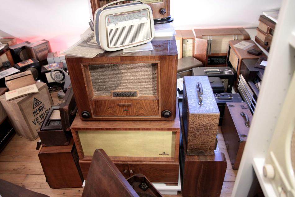 Sammlung alter Radios von Jörg Chowanetz